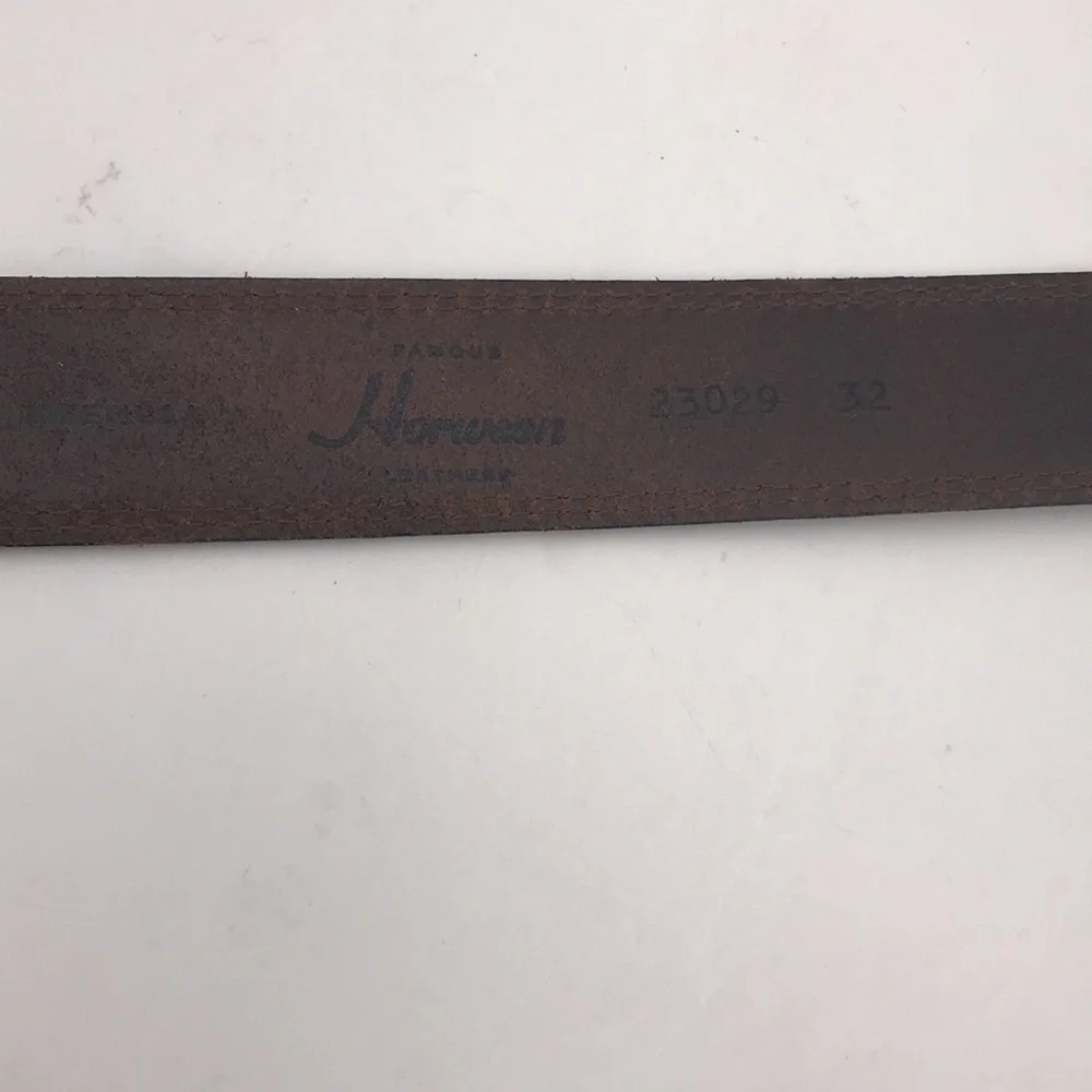 NWOT Lejon Black Leather Belt